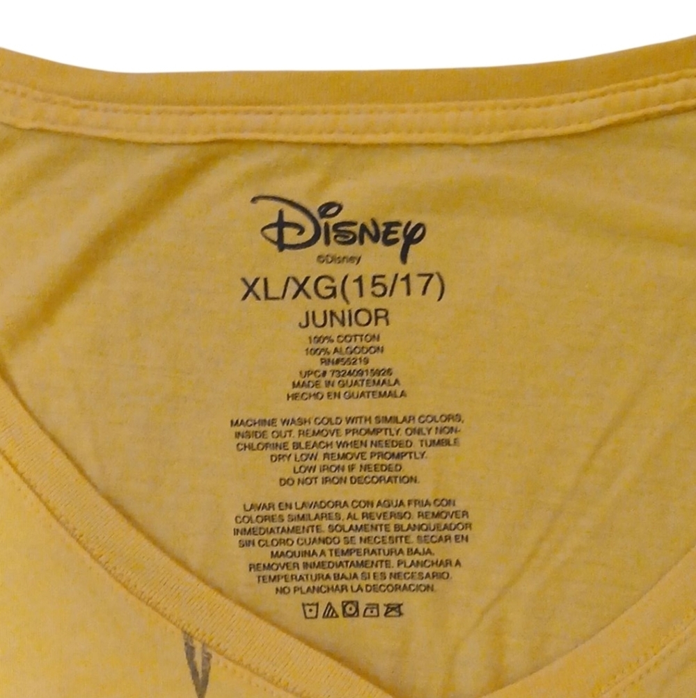Disney -3 Vintage Disney Tee Shirts, 1 -Junior XL, 1 -Ladies XL, 1 -Male XL Good - Picture 13 of 16